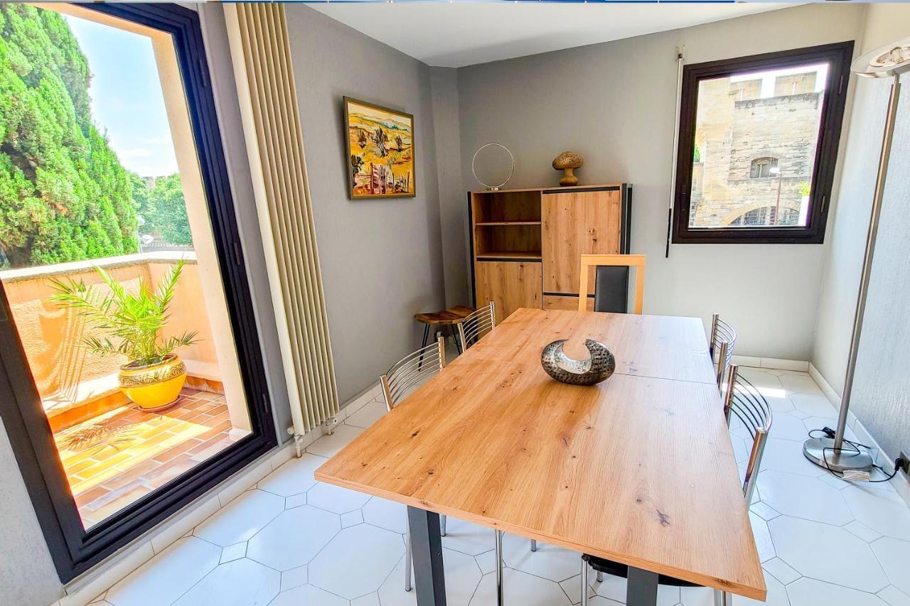 Regard Sur Les Remparts - Terrasse & Parking Apartment Avignon Exterior foto